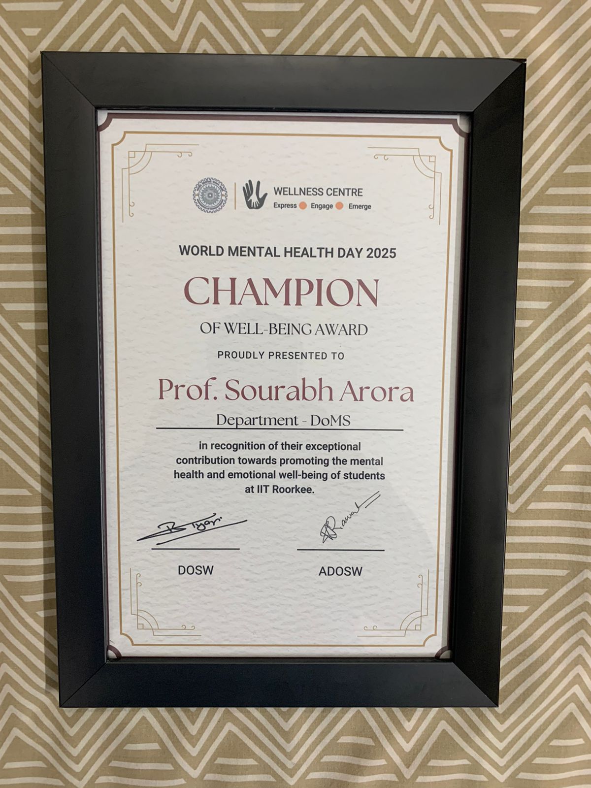 Award